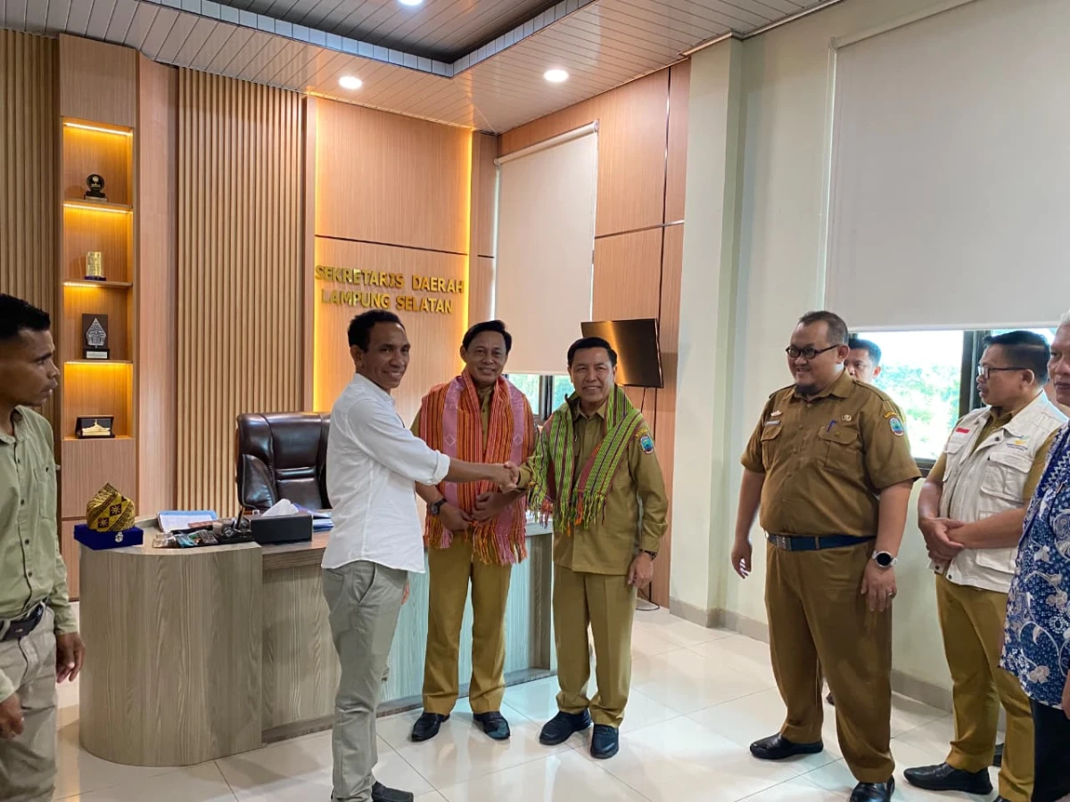 Perwakilan BPBD Lampung Selatan Hadiri Penyambutan Delegasi Timor Leste dalam Program SPRINT II