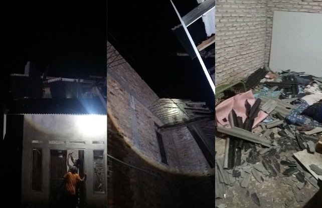 Angin Puting Beliung Terjang Ketapang