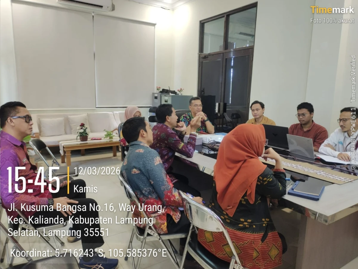 Rakor Penyusunan Kajian Pariwisata dan Mitigasi Bencana