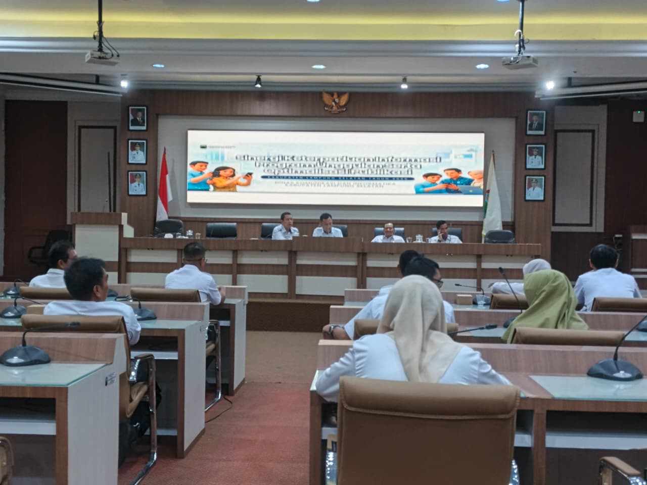 BPBD Lampung Selatan Hadiri Kegiatan Sinergi Keterpaduan Informasi dan Optimalisasi Publikasi Program Unggulan OPD