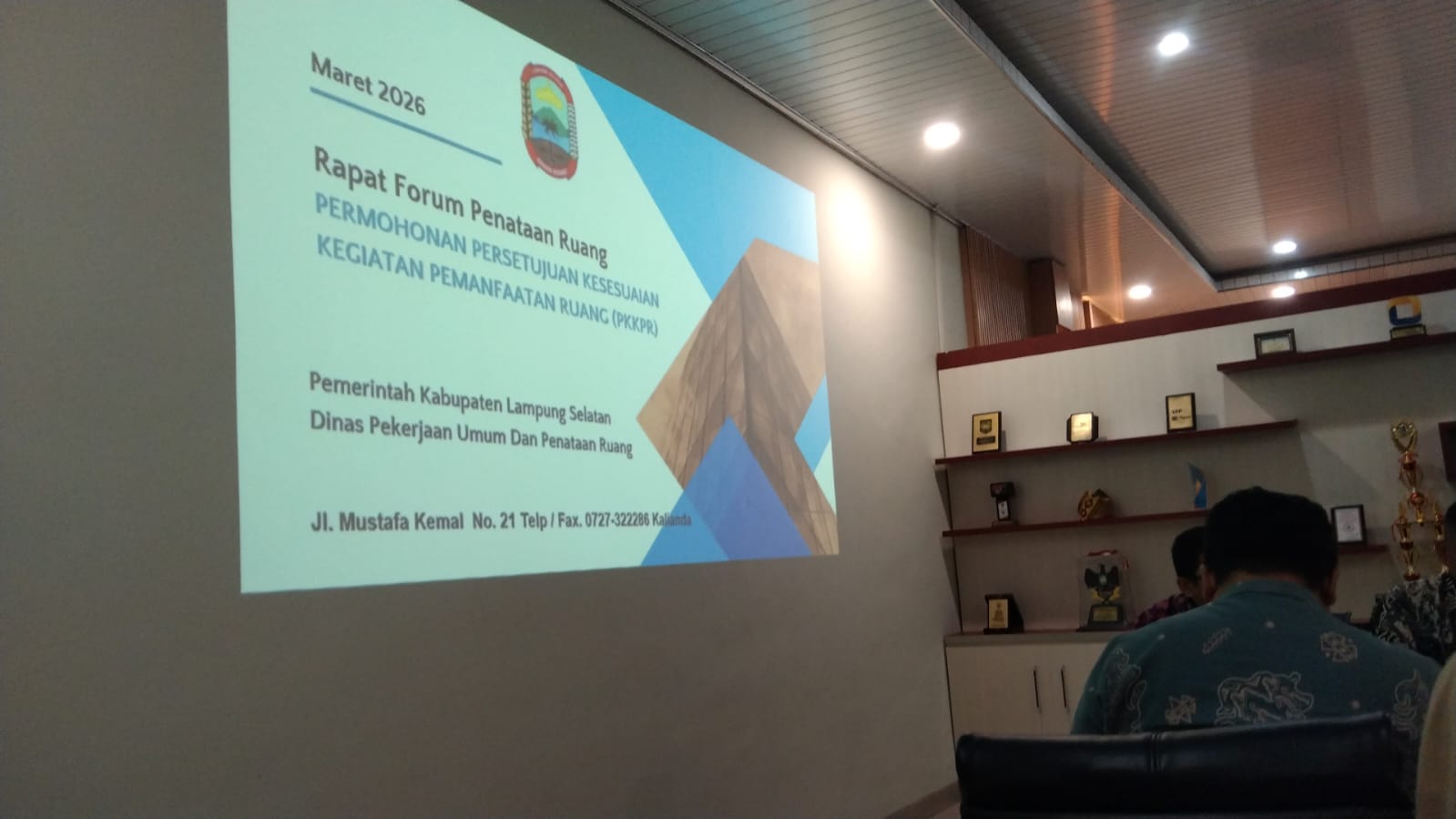 BPBD Lampung Selatan Hadiri Rapat Koordinasi