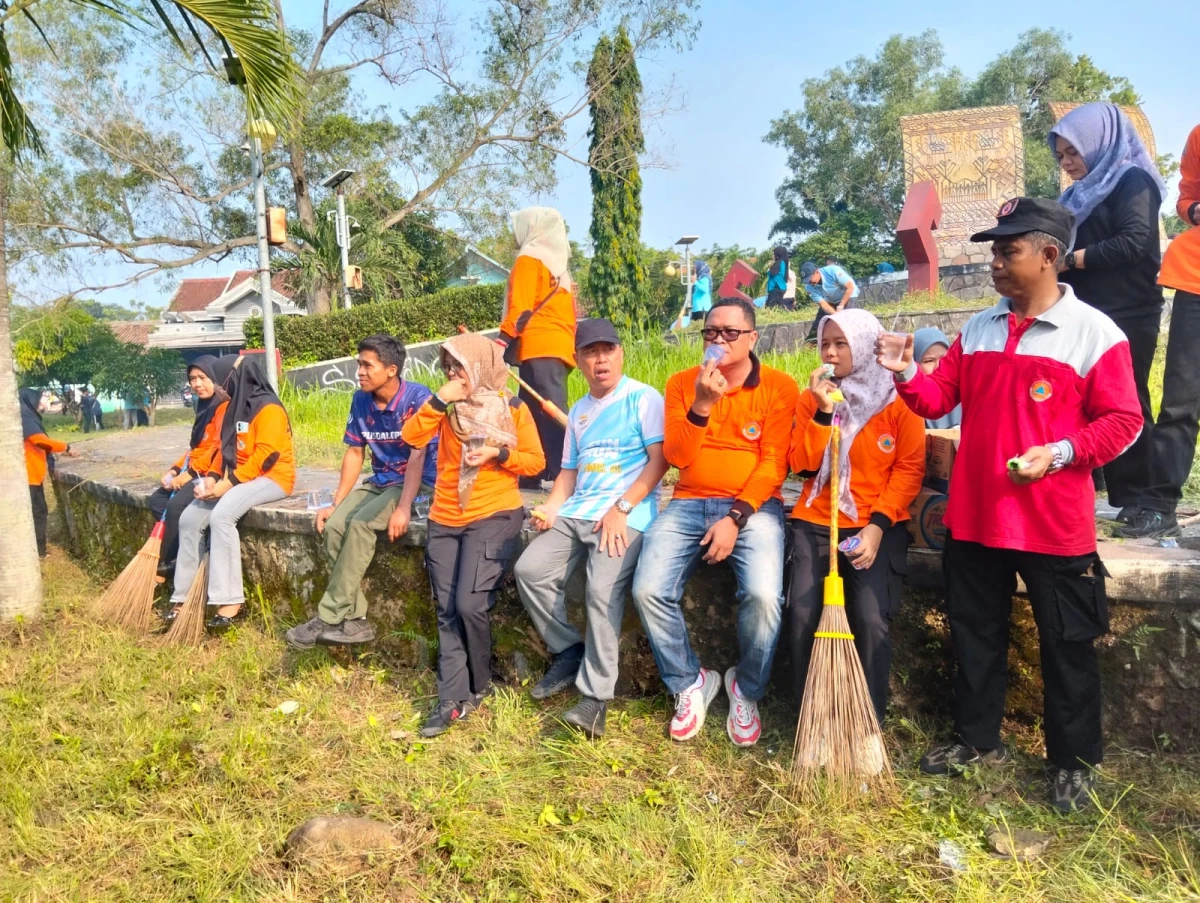 BPBD Lampung Selatan Ikut Meriahkan Kegiatan Gema Helau 2026