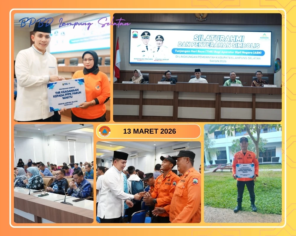 BPBD Lampung Selatan Hadiri Silaturahmi Idul Fitri 1447 H, Perkuat Sinergi dan Kebersamaan ASN