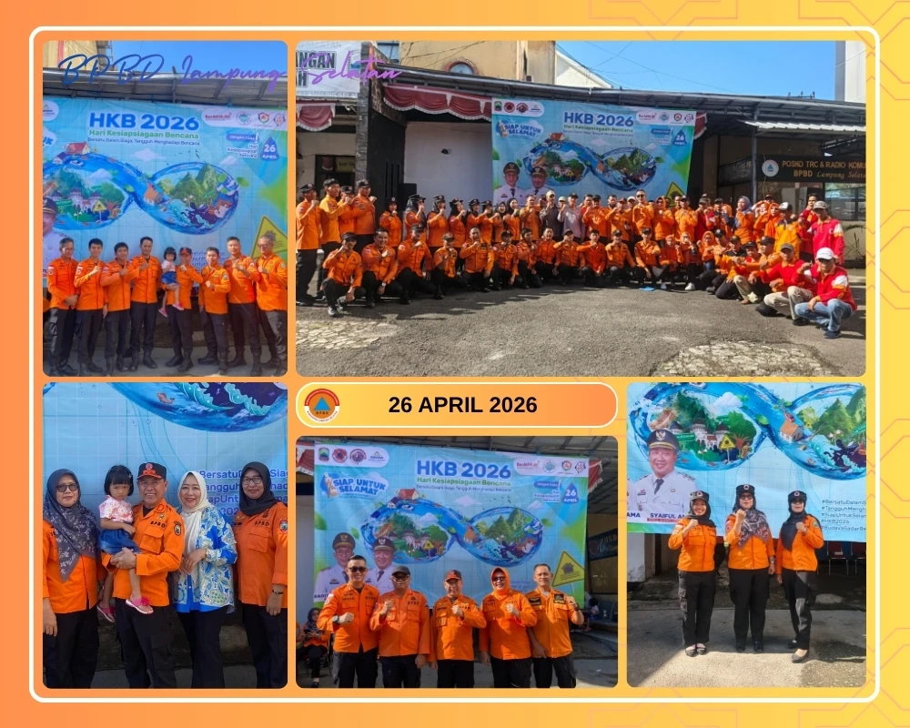 BPBD Lampung Selatan Memperingati Hari Kesiapsiagaan Bencana 2026