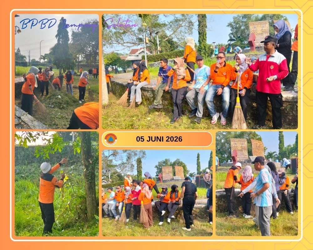 BPBD Lampung Selatan Berpartisipasi Aktif dalam Gerakan Bersama (GEMA) Helau 2026